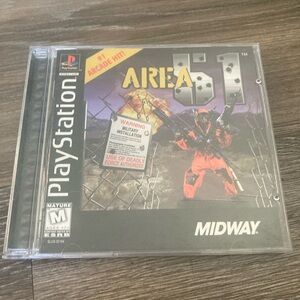 Area 51 game for original PlayStation